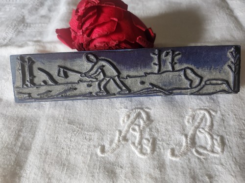 Tampon ancien frise idéale
