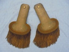 pair of French Marine Infantry Officer Epaulettes 1 war