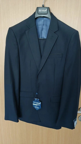 Costume gentlman farmer bleu - gentlman,
