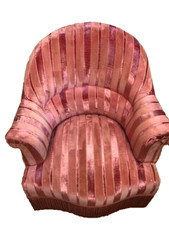 Fauteuil crapaud ancien