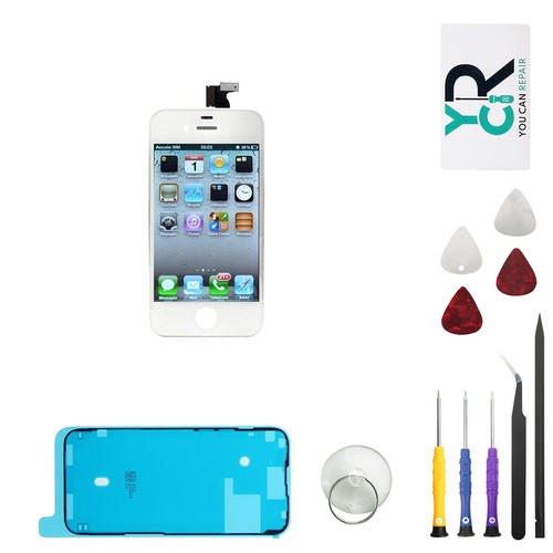 Ecran blanc iphone premium - ecran, 4s