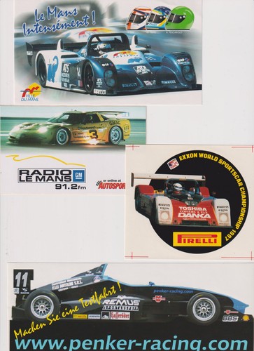 Stickers voitures course - stickers, de