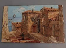 TABLEAU HUILE SUR PANNEAU