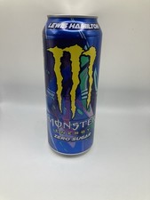MONSTER ENERGY DRINK - Canette Monster LEWIS HAMILTON - Zero Sugar - 500ml Neuf