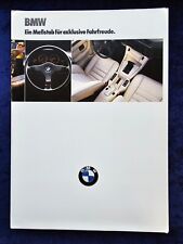 BMW 7 Series E 32 Brochure Folder, 2.1986, to present the new 7 Series, 730i 735i L
