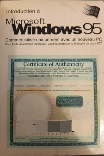 Windows licence microsoft - 95,