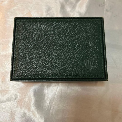 Rolex green watch box - rolex,
