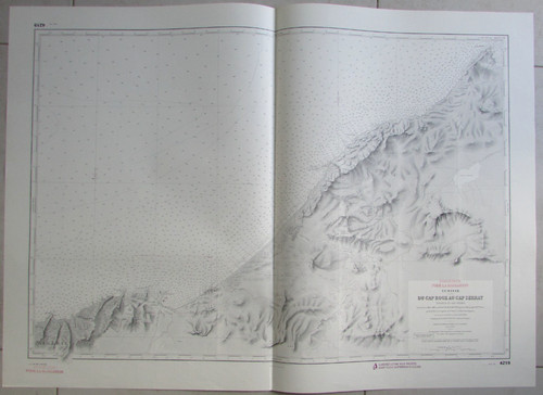 Carte marine tunisie cap - tunisie,