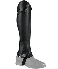 Guêtres unisexes en cuir avec