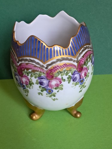 Vase forme œuf porcelaine - vase,