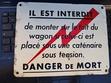 Ancienne Plaque Émaillée