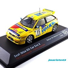Seat Ibiza Kit Car Evo II #15 H. Rovanperä V. Silander Rally Montecarlo 1998 1:4