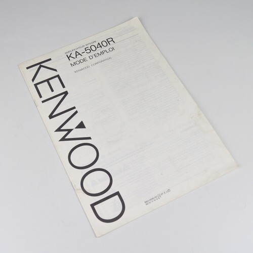 Kenwood 5040r mode - -,