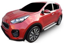 Marche-Pieds Latéraux Marche Pieds Aluminium Pour Kia Sportage 4 2016-2021