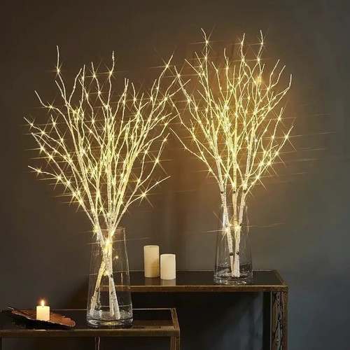 1pc birch branch - led, fairy