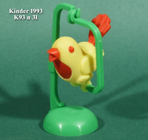 Kinder 1993 oiseau sur - kinder,