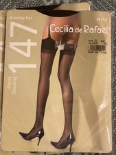 Cecilia de Rafael Bombay Bas Stockings Size M-L Nylon 1 pairs!