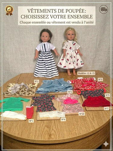 Vêtements poupée gotz 46 - de,