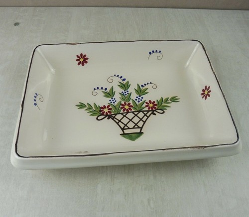 Ancien grand plat gratin - , /