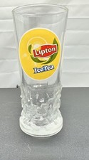 Lipton Ice Tea Glass Tumbler Collectable Drinkware Advertising Promotional