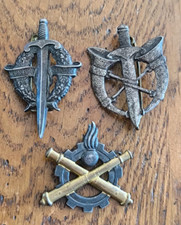 Insigne Militaire Lot de 3