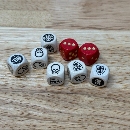 Hero quest replacement dice - hero,