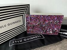 Lulu Guinness Danse Jusqu'à Ce Que Goutte Paillette Olivia Sac à Main Pochette