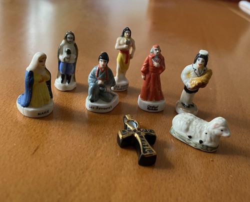 Feves santons creche mouton - feves,