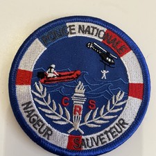 Écusson Police  CRS Nageur Sauveteur PAUL BOYÉ Police Nationale Collection