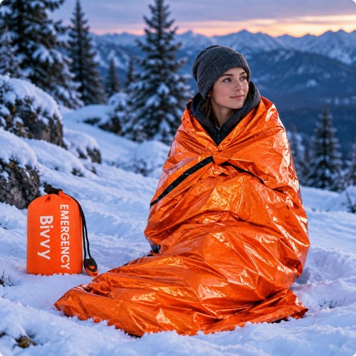 Sac couchage urgence - sac,