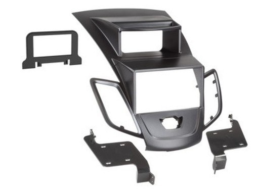 Cadre double din noir pour - cadre,