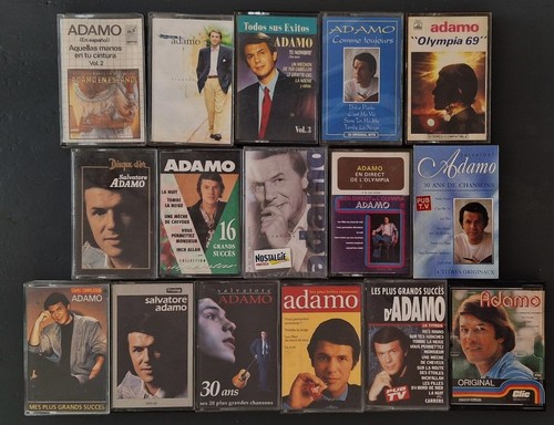 Salvatore adamo lot - adamo, k7