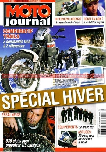 Moto journal 1836 - yamaha, xtz