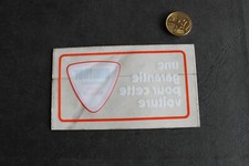 Sticker - DINITROL - anti-rust