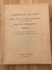 Tableaux anciens Objets d'Art