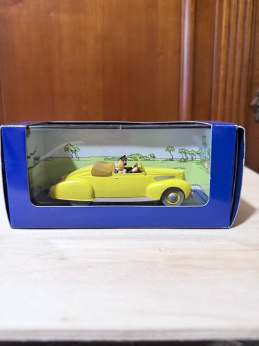 Voiture tintin le cabriolet - le,