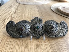 Boucle de Ceinture ancienne Ottomane Orientale no Marocain No Berbère Ethnique 