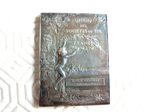 Medaille argent union des - en, "union