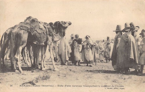 Maroc mérada halte - maroc, d'une