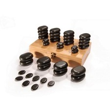 36 pierres chaudes de massage