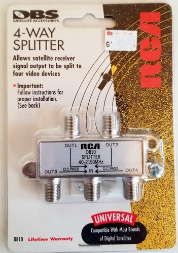 Way splitter for satellite - for,