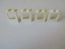 LEGO REF 2377 - SMALL WHITE WINDOW / WHITE SMALL WINDOW X 4
