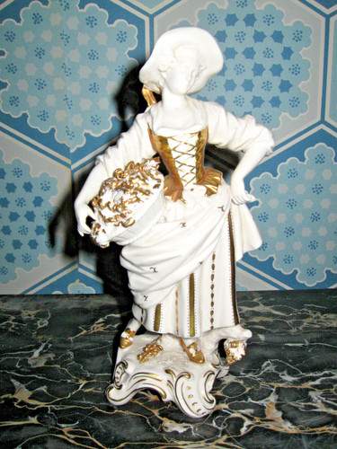 Ancienne belle porcelaine - ancienne, de