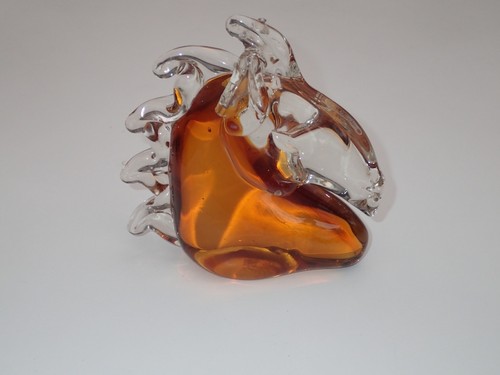Figurine verre cheval - figurine,