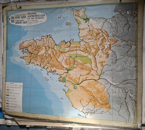 Carte scolaire murale - scolaire,