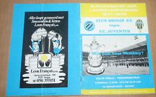Programme Club Brugge K.V v