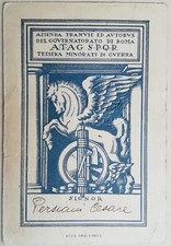ATAG CARD COMPANY TRAMS BUSES GOVERNORATE ROME WAR MINORATES 