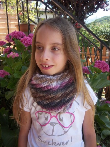 Tour cou enfant laine - de,