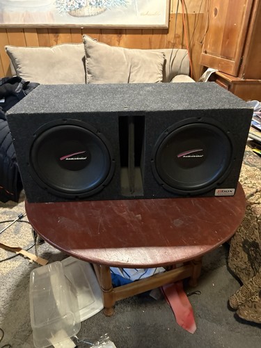 Audiobahn dual subwoofer - dual, 12"