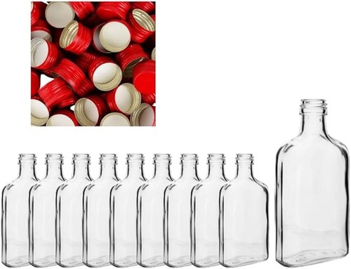 Bouteilles verre vides de - en,